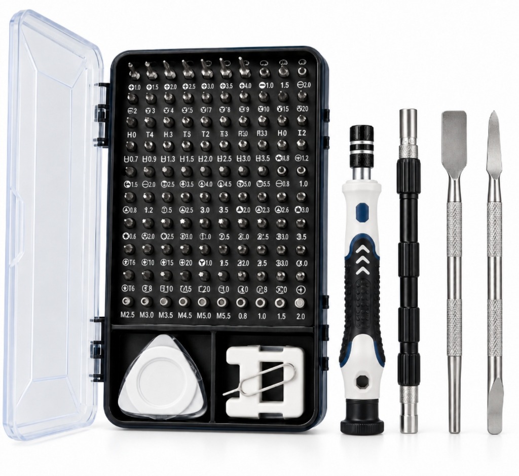 Kit de Destornilladores de Precisión 115 en 1
